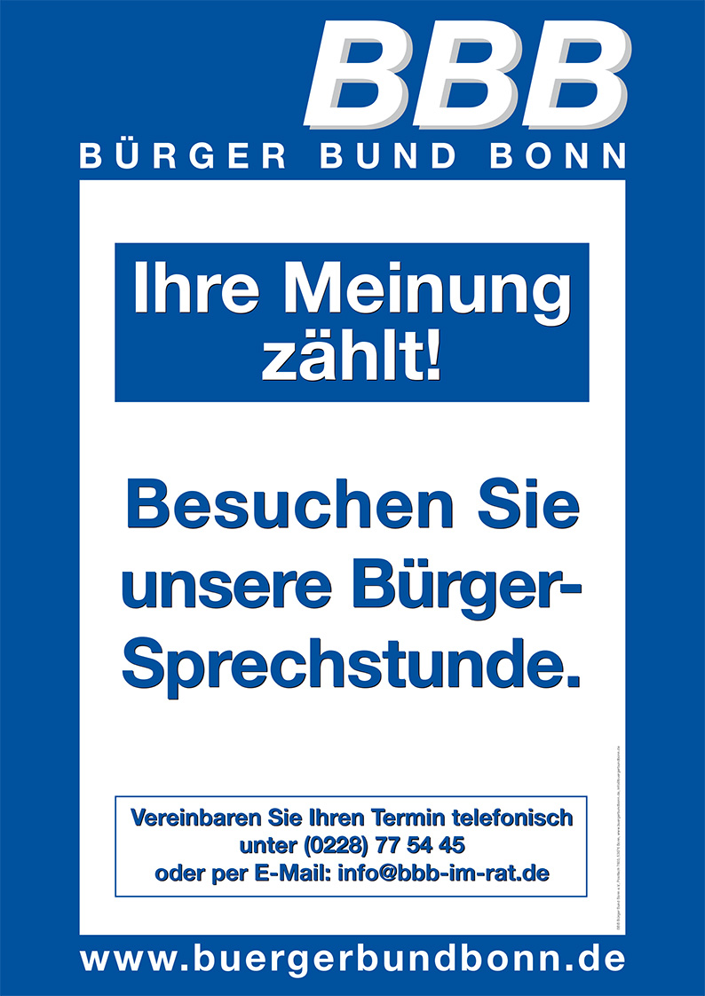 Bürgersprechstunde